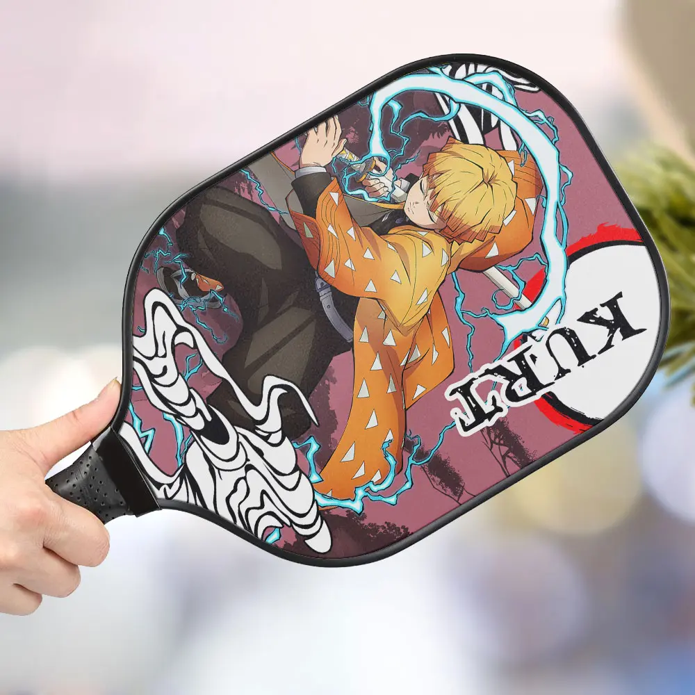 jwdazzle zenitsu agatsuma personalized pickleball paddle xnbro