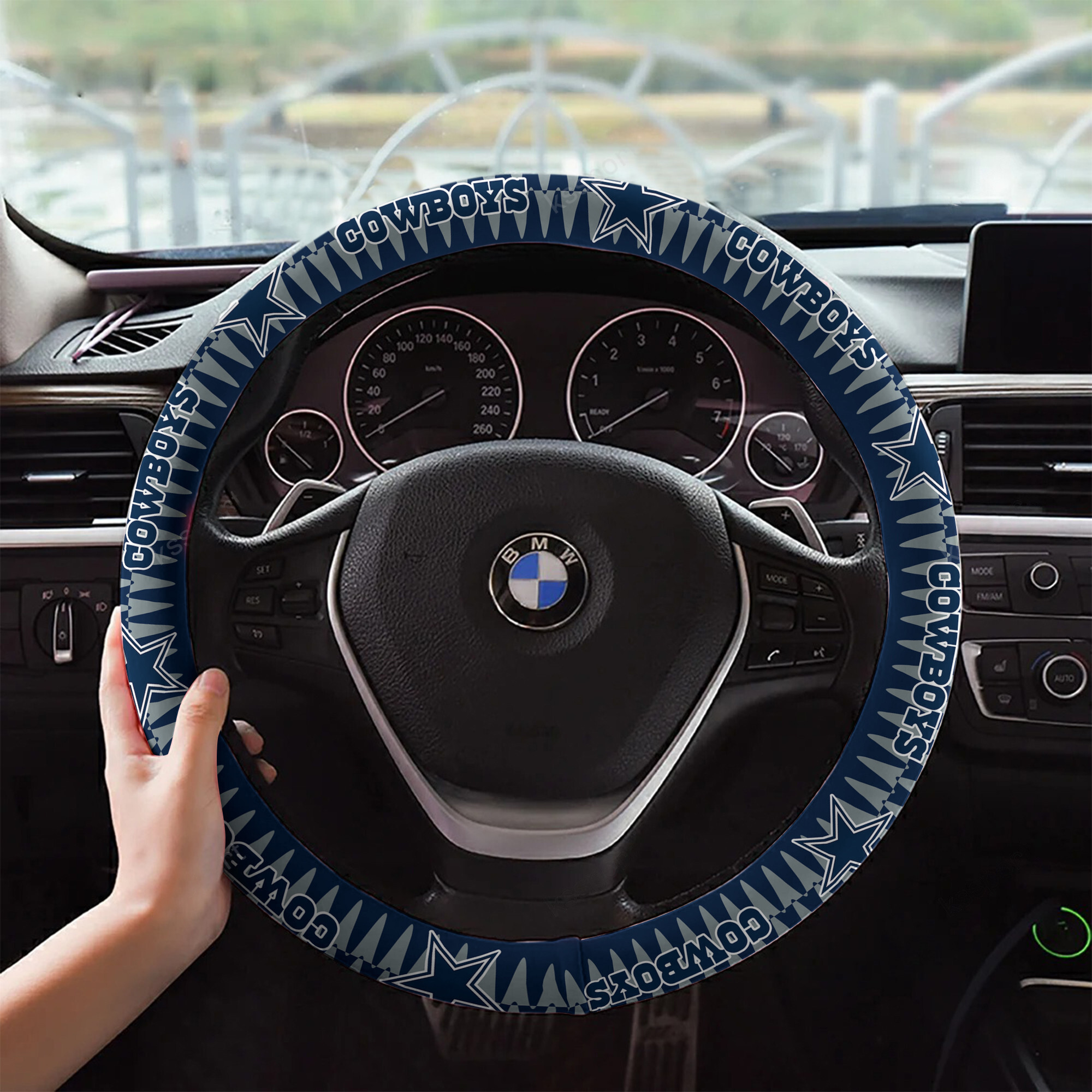 dallas cowboys custom 3d steering wheel cover 39 iaara