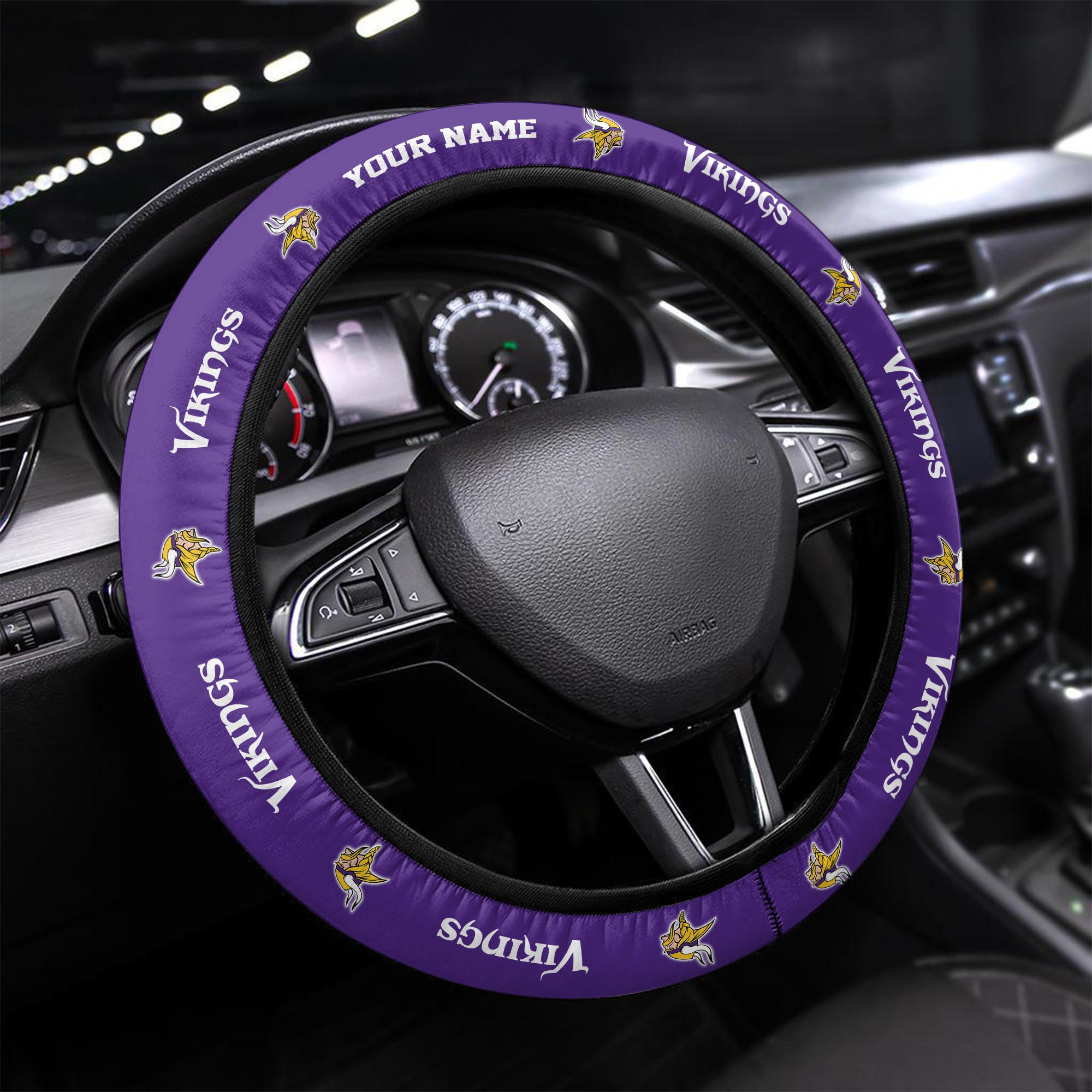minnesota vikings personalized 3d steering wheel cover 84 xwh1o