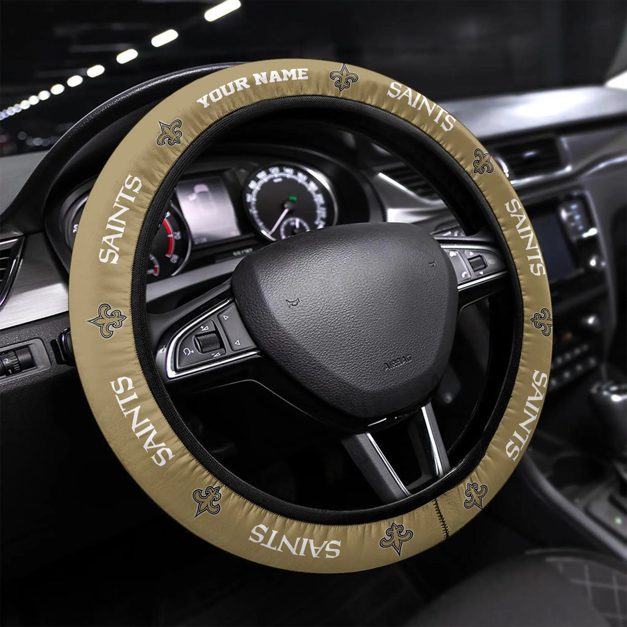 new orleans saints personalized 3d steering wheel cover 86 fndqm