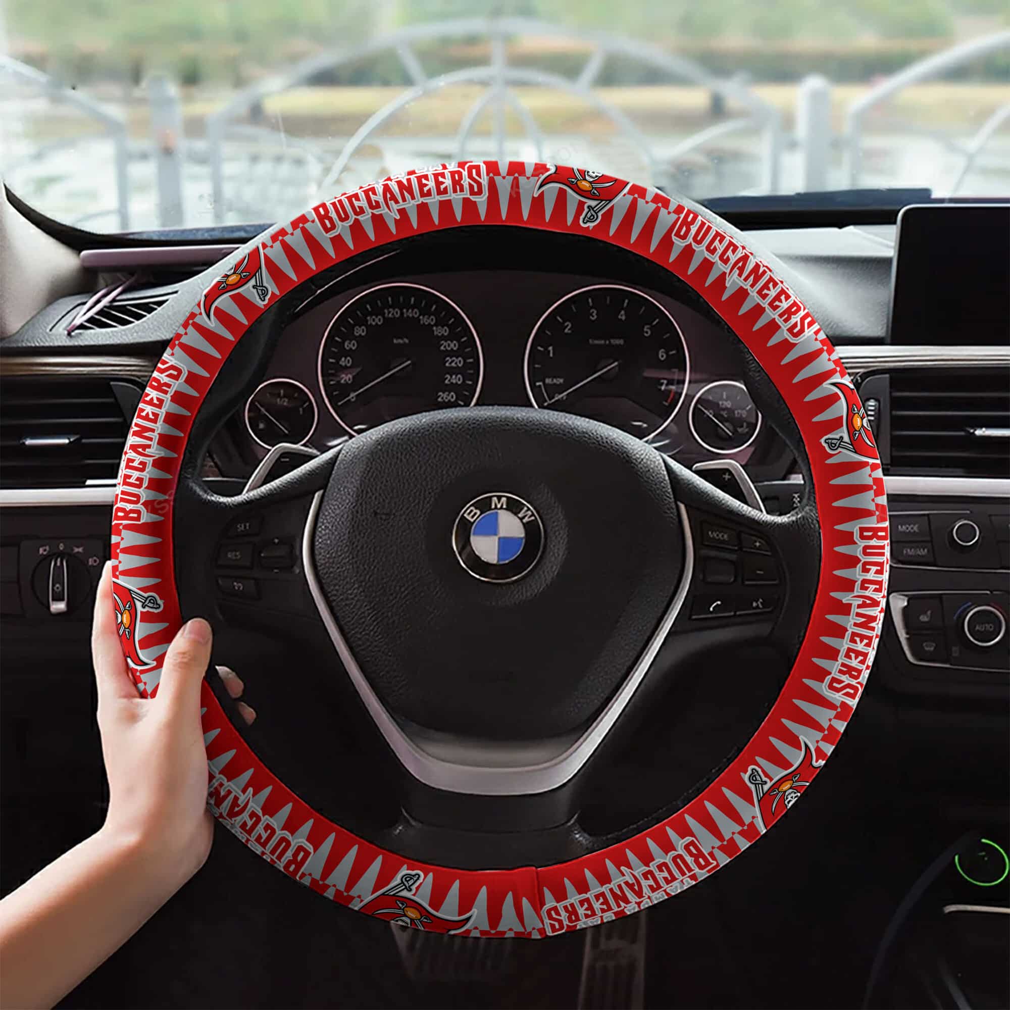 tampa bay buccaneers custom 3d steering wheel cover 60 vxtl4